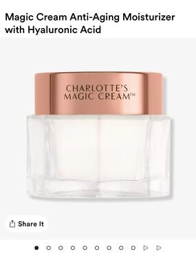 Charlotte Tilbury Magic Cream Moisturizer - Rose Gold & White